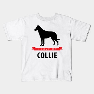 I Love My Smooth Collie Kids T-Shirt